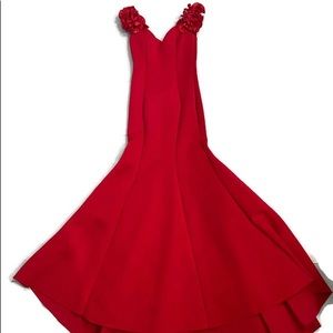 Red mermaid Prom/evening gown